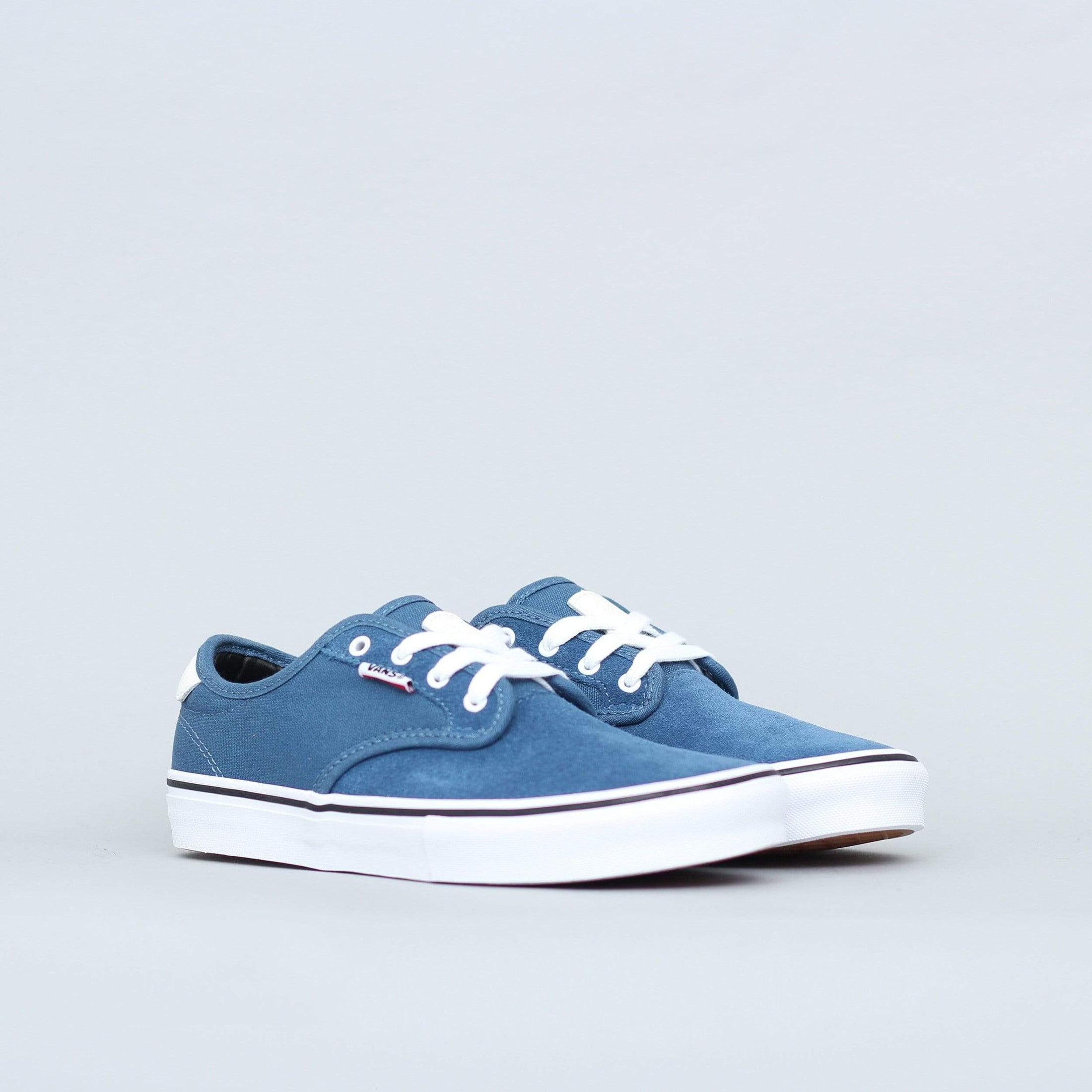 Vans Youth Chima Ferguson Pro Shoes Blue Ashes / White