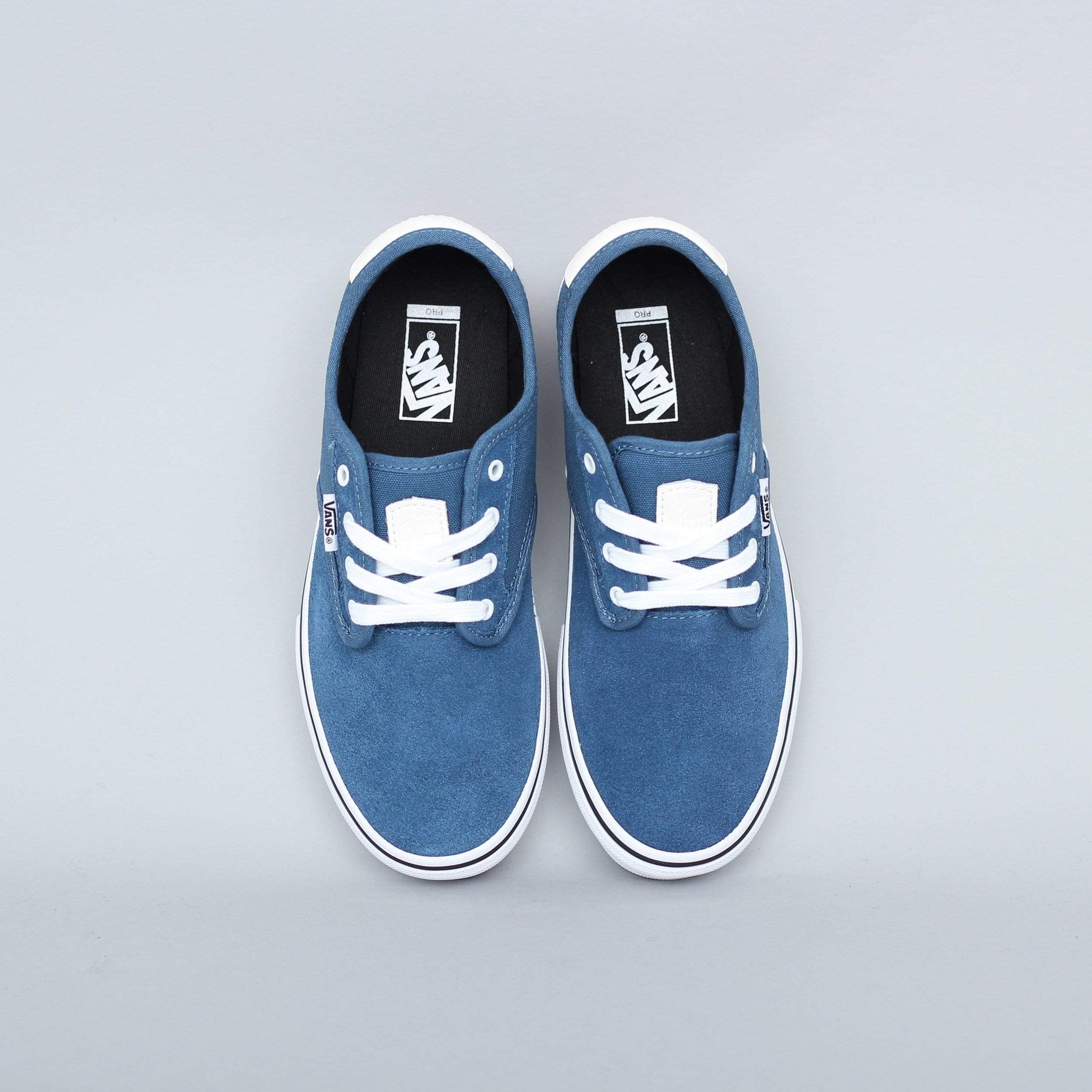 Vans Youth Chima Ferguson Pro Shoes Blue Ashes / White