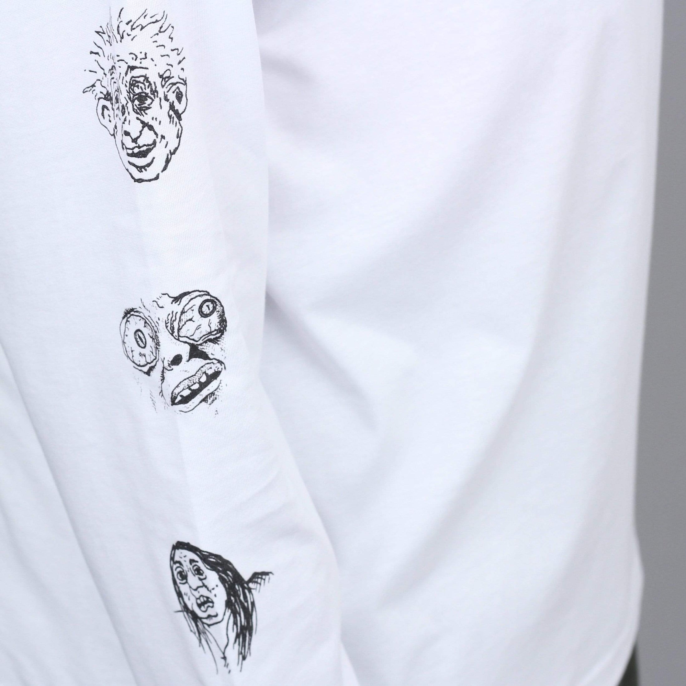 Vans Rowan Zorilla Faces Longsleeve T-Shirt White