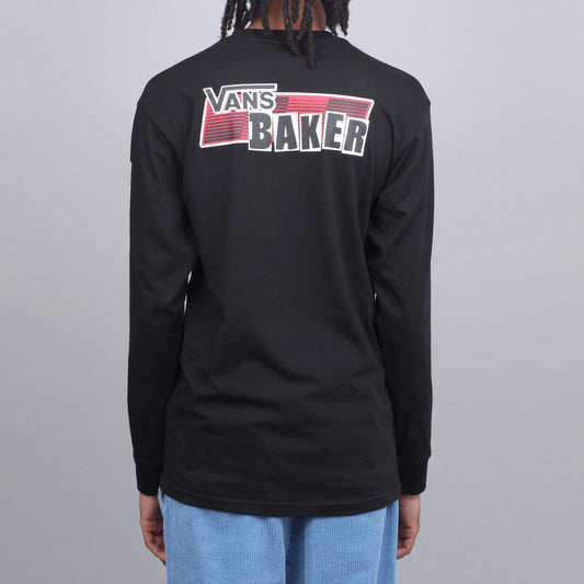 Vans X Baker Speed Check Longsleeve T-Shirt Black