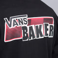 Load image into Gallery viewer, Vans X Baker Speed Check Longsleeve T-Shirt Black
