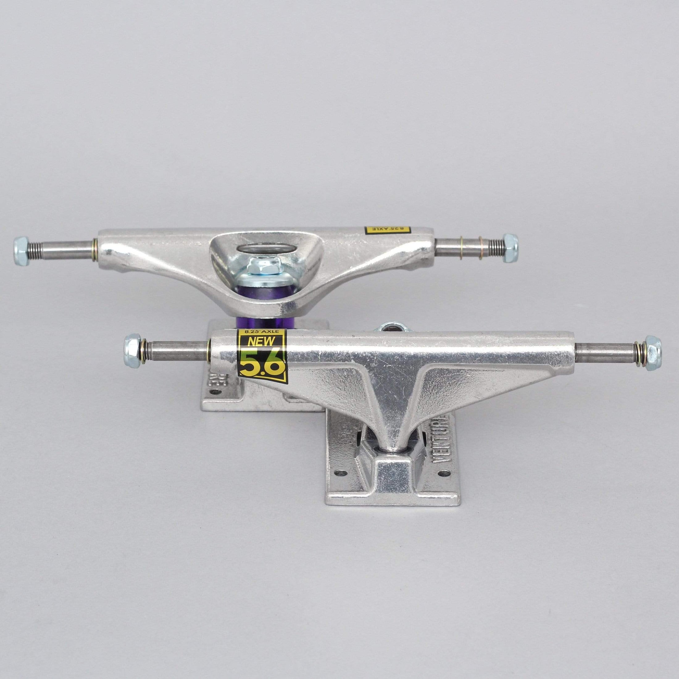 Venture 5.6 All Polished Skateboard Trucks (Pair)