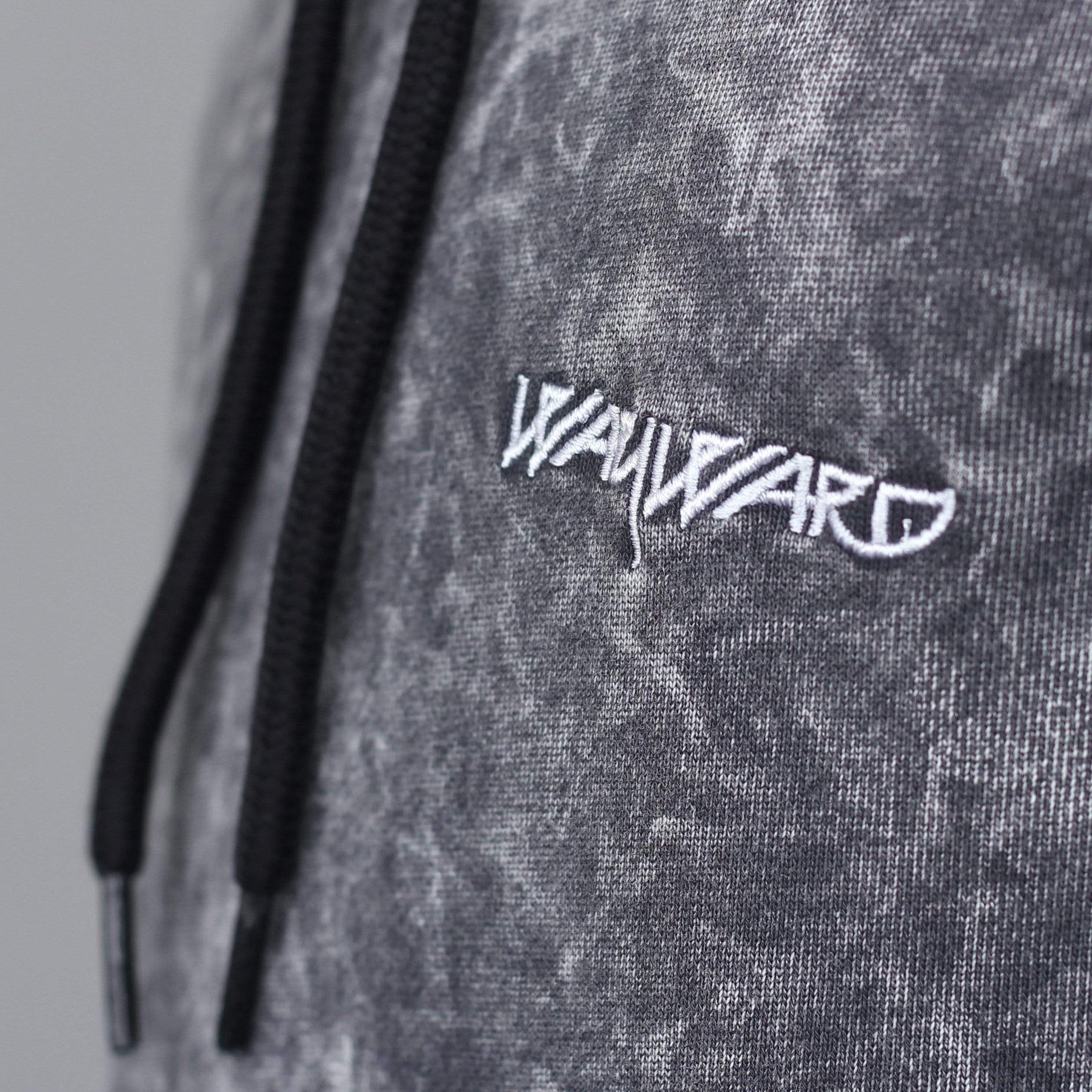 Wayward Acid Terry Hood Black