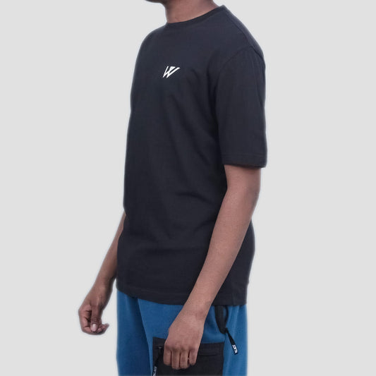 Wayward Lowgo T-Shirt Black