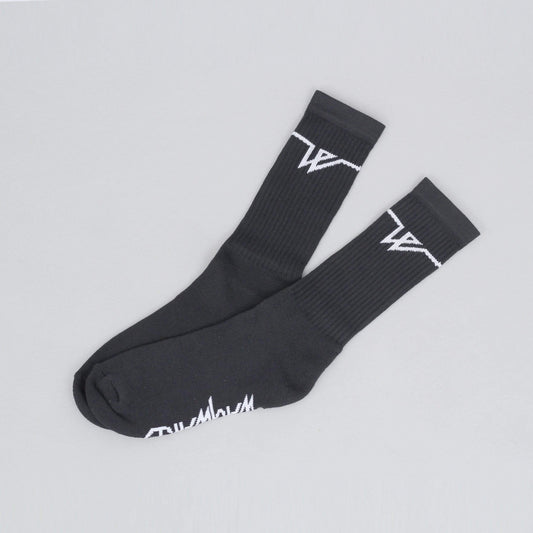 Wayward Lowgo Socks Black