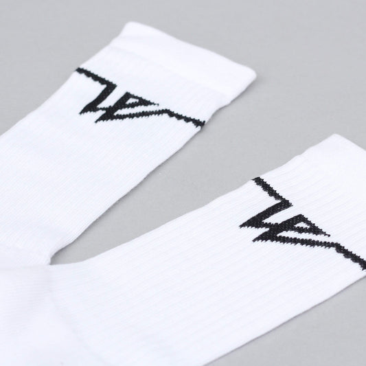 Wayward Lowgo Socks White