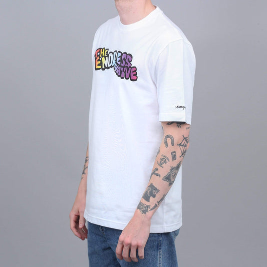Wayward Endless Wayve T-Shirt White