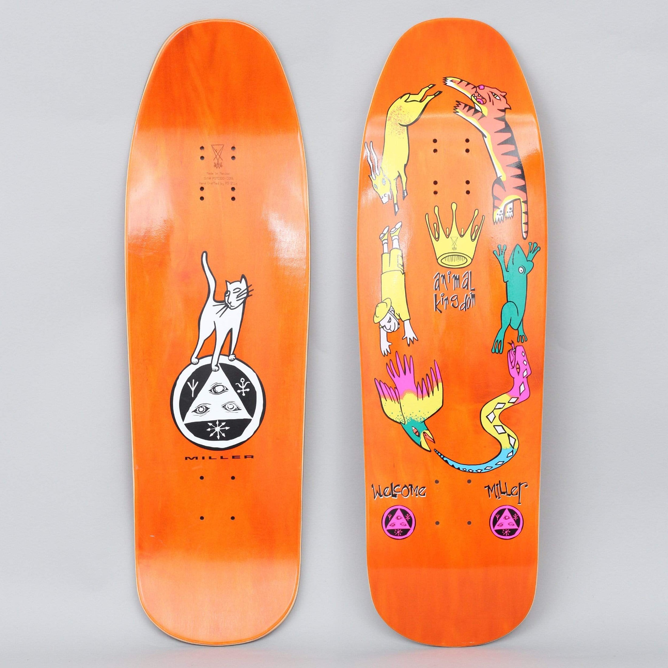 Welcome 9.6 Animal Kingdom On Gaia Skateboard Deck