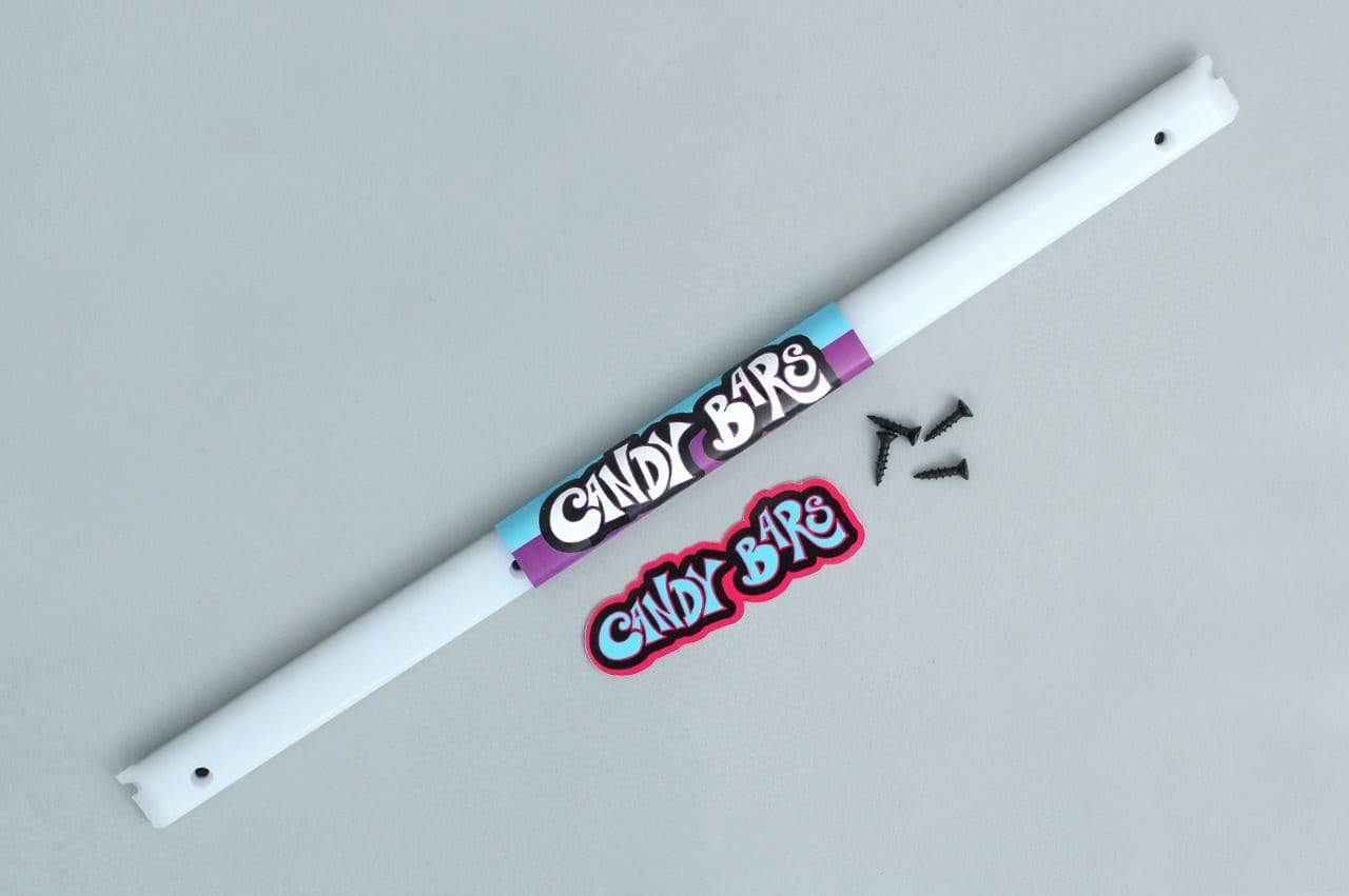 Welcome Candy Bars Rail White