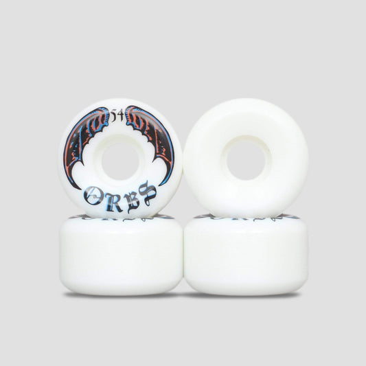 Orbs 54mm 99A Specters Skateboard Whites Wheels White