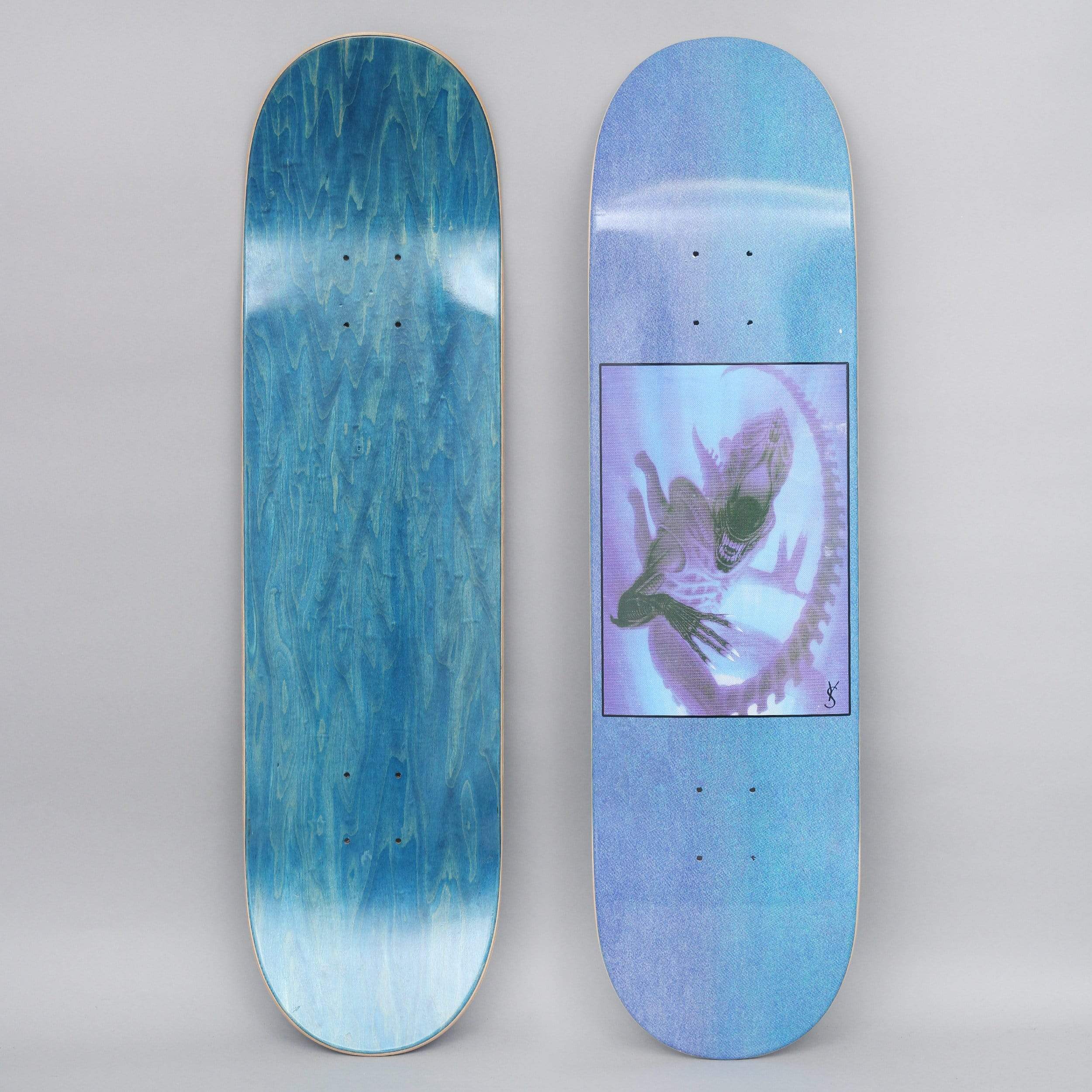 Yardsale 8.2 Evolution A Skateboard Deck Blue – Slam City Skates