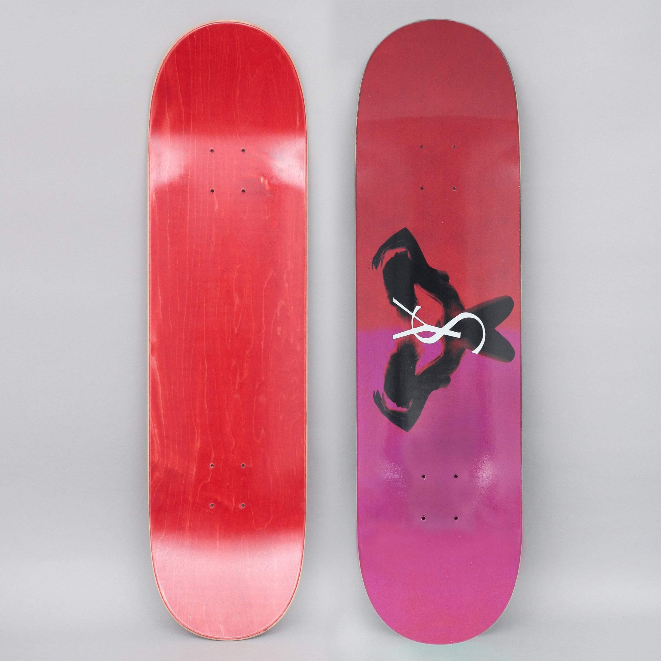 Yardsale 8.3 Utopia Skateboard Deck Ruby