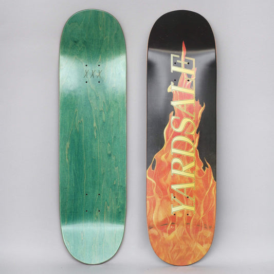 Yardsale 8.6 Fuego Skateboard Deck Black